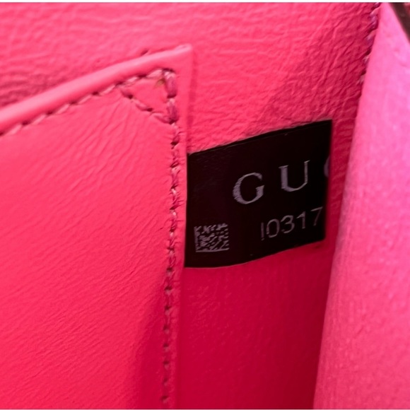 GUCCI 1969 Sylvie 🩷Temporarily Off Market🩷 Authentic Pink Acrylic/Leather 🩷💃 - Picture 15 of 16